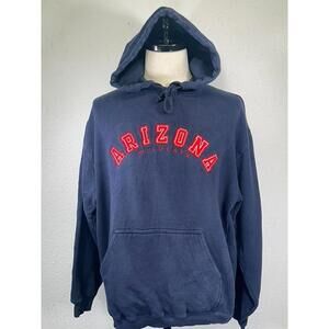 Arizona Wildcats Large Blue Long Sleeve Hoodie